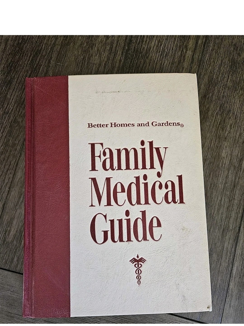 Better Homes And Gardens Family Medical Guide - White & Maroon